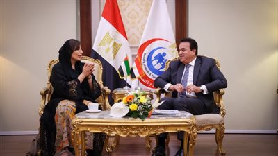 وزير الصحة يبحث مع سفيرة الإمارات سبل تعزيز التعاون