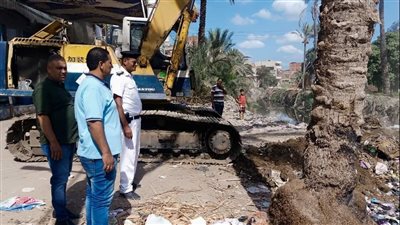 إزالة 7 حالات تعد بكفر البطيخ في دمياط