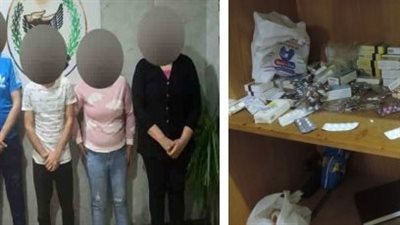 بداخله 85 مدمنا.. ضبط مركز لعلاج الإدمان يديره مسجلون خطر بكرداسة