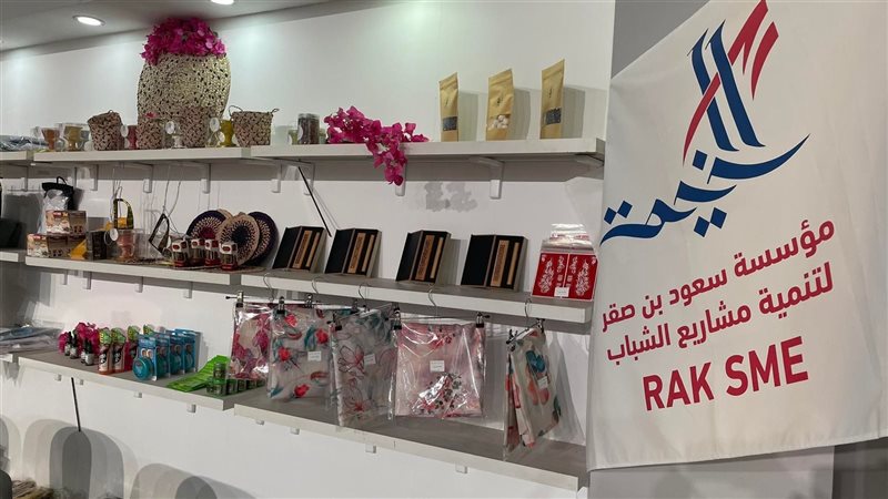جانب من معروضات الجناح