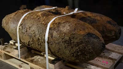 عمرها 77 عاما.. العثور على قنبلة وزنها 500 كيلو جرام في فرانكفورت