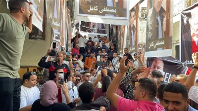 هتافات وزحام في انتخابات نقابة الموسيقيين | فيديو وصور