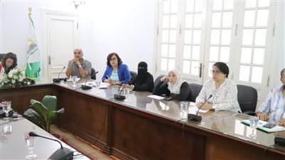 نائبة محافظ الجيزة تبحث سبل تطوير 4 مناطق غير آمنة | صور