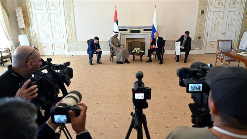 بن زايد وبوتين
