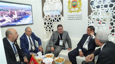 هشام آمنة يلتقى رئيس اتحاد المدن والمحافظات المغربية