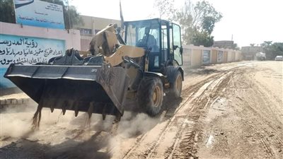 رفع 110 أطنان مخلفات قمامة من محيط مدارس الواحات البحرية