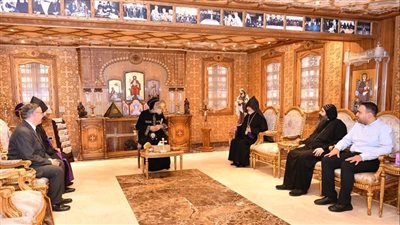البابا تواضروس يستقبل قائم مقام مطران تركيا للأرمن الأرثوذكس