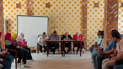 شباب البحيرة تنظم دورة لتنمية مهارات متطوعي المركز الإعلامي بالمحافظة | صور 