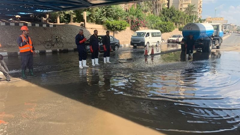 محاكاة لتجمعات مياه