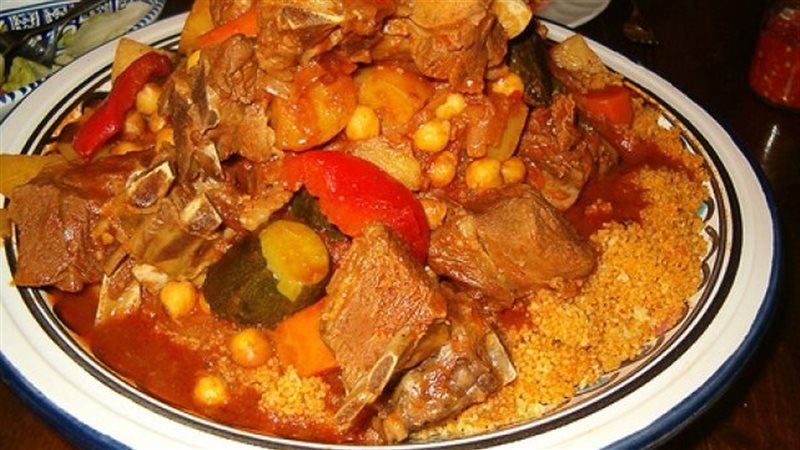 طريقة عمل الكسكسي