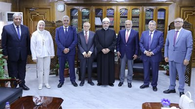 رئيس جامعة الأزهر يبحث مع وفد المنظمة الإسلامية للعلوم الطبية سبل التعاون العلمي