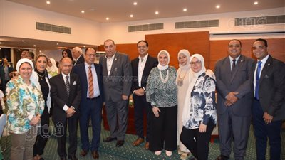 رئيس جامعة حلوان في زيارة تفقدية لكلية السياحة والفنادق