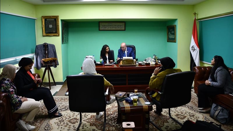 الشباب والرياضة تستقبل