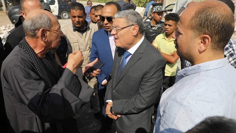 محافظ المنيا يتفقد