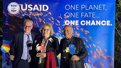 شاهد.. استعدادات السفارة الأمريكية بالقاهرة للمشاركة بمؤتمر المناخ