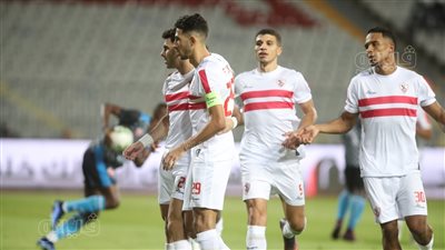 الزمالك يتقدم علي فلامبو بثلاثية في الشوط الأول |صور