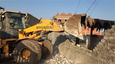 الجيزة تزيل 210 حالات تعد علي مدن جنوب الجيزة