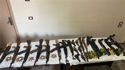 حملة أمنية بأسيوط لضبط حائزي المواد المخدرة والأسلحة النارية 