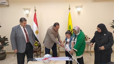 محافظ شمال سيناء يؤكد اهتمام الدولة بذوي الاحتياجات الخاصة