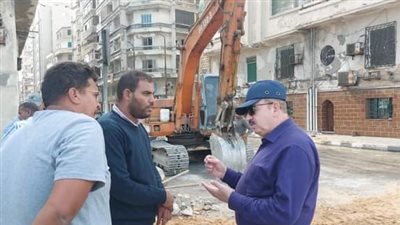 جولة لرئيس هيئة الصرف الصحي لتفقد المعدات والسيارات قبل هطول الأمطار