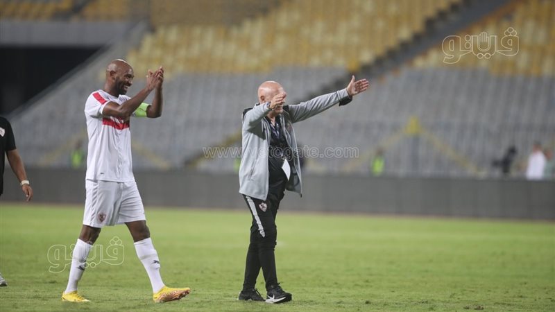  لاعبو الزمالك يحتفلون