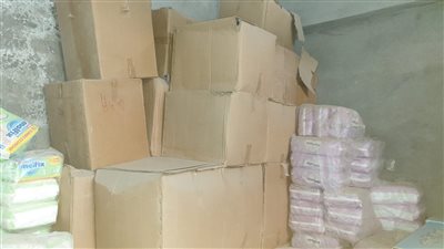 ضبط مخزن غير مرخص بداخله 40 ألف ماسك طبى مجهول المصدر بالإسكندرية