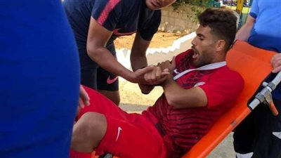 إصابة قوية للاعب الفيوم تبعده عن الملاعب 5 أسابيع