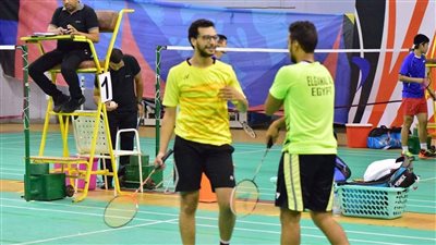 أدهم حاتم وأحمد صلاح يحصدان برونزية بطولة مصر الدولية للريشة الطائرة