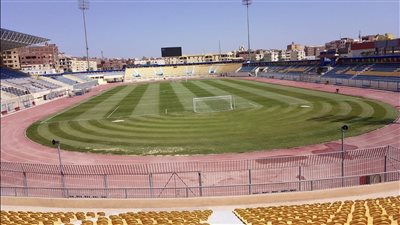 استاد أسوان يتزين لاستقبال مباريات التماسيح في الدوري | صور