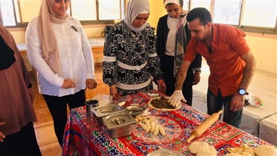 أندية الفتاة والمرأة بشباب كفر الشيخ تنظم ورشة تدريبية للصناعات الغذائية |صور