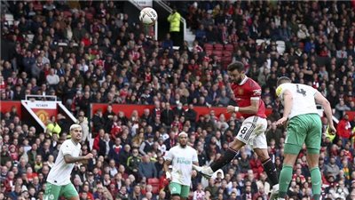 مانشستر يونايتد يسقط في فخ التعادل مع نيوكاسل بالدوري الإنجليزي 