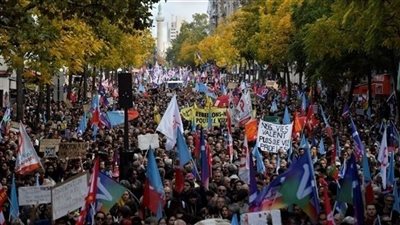 تظاهرة ضد غلاء المعيشة في باريس