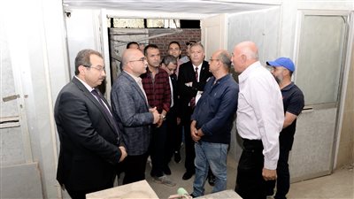 رئيس جامعة المنصورة في جولة تفقدية لكلية العلوم| صور 