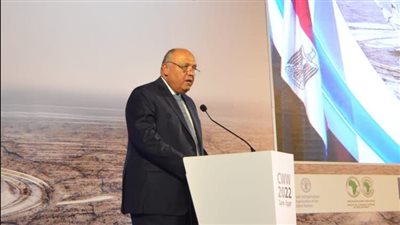 وزير الخارجية يشارك في افتتاح الدورة الخامسة لأسبوع القاهرة للمياه |صور