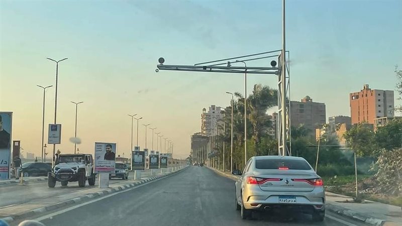 سرعات السيارات داخل
