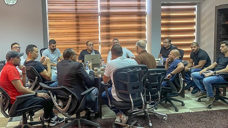 الجهاز الفني لمنتخب