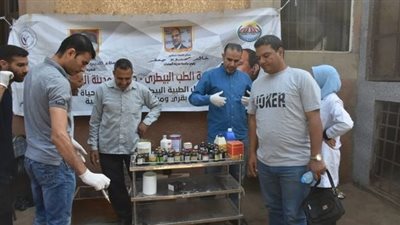 قوافل طبية وبيطرية ومشاريع تنموية.. آخر خدمات حياة كريمة لأهالي القرى | صور