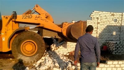  إزالة 125 حالة تعد على أملاك الدولة بأسيوط