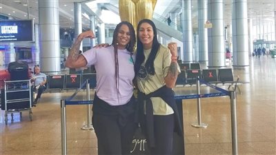 وصول محترفات طائرة الأهلي استعدادا للموسم الجديد 