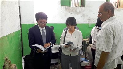 سوهاج تستقبل وفدا كوريا الجنوبية لزيارة مركزي التدريب المهني | صور 