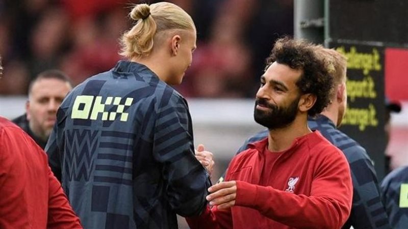 محمد صلاح وهالاند،