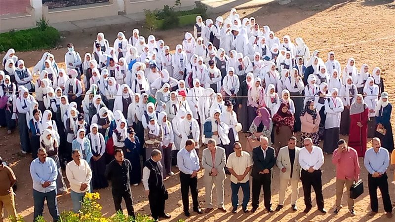 إحدى المدارس أثناء