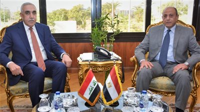 وزير الطيران يلتقي السفير العراقي بالقاهرة لبحث التعاون في النقل الجوي