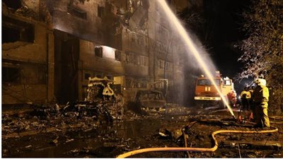 مصرع وإصابة 22 شخصا في تحطم طائرة عسكرية جنوبي روسيا