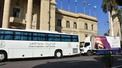 جامعة القاهرة تطلق قافلة تنموية شاملة إلى قرية أبو صير بالجيزة