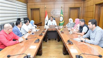 محافظ الدقهلية يستعرض تصميمات محور مروري على النيل بالمنصورة