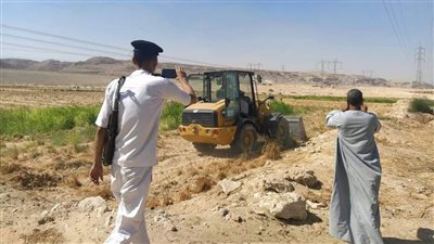 رفع 86 طنًا من المخلفات وإزالة 4 حالات تعد في الأقصر 