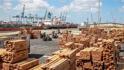 تداول 20 سفينة بضائع متنوعة داخل ميناء دمياط