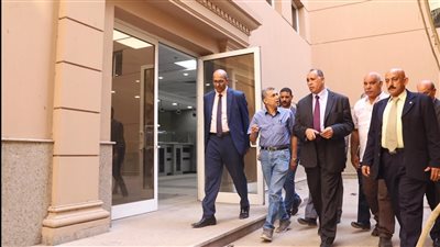 نقيب المحامين يتفقد التشطيبات النهائية لمبنى النقابة العامة الجديد