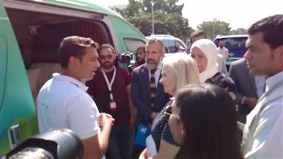 محافظة الإسماعيلية تستقبل قافلة العمل المناخي